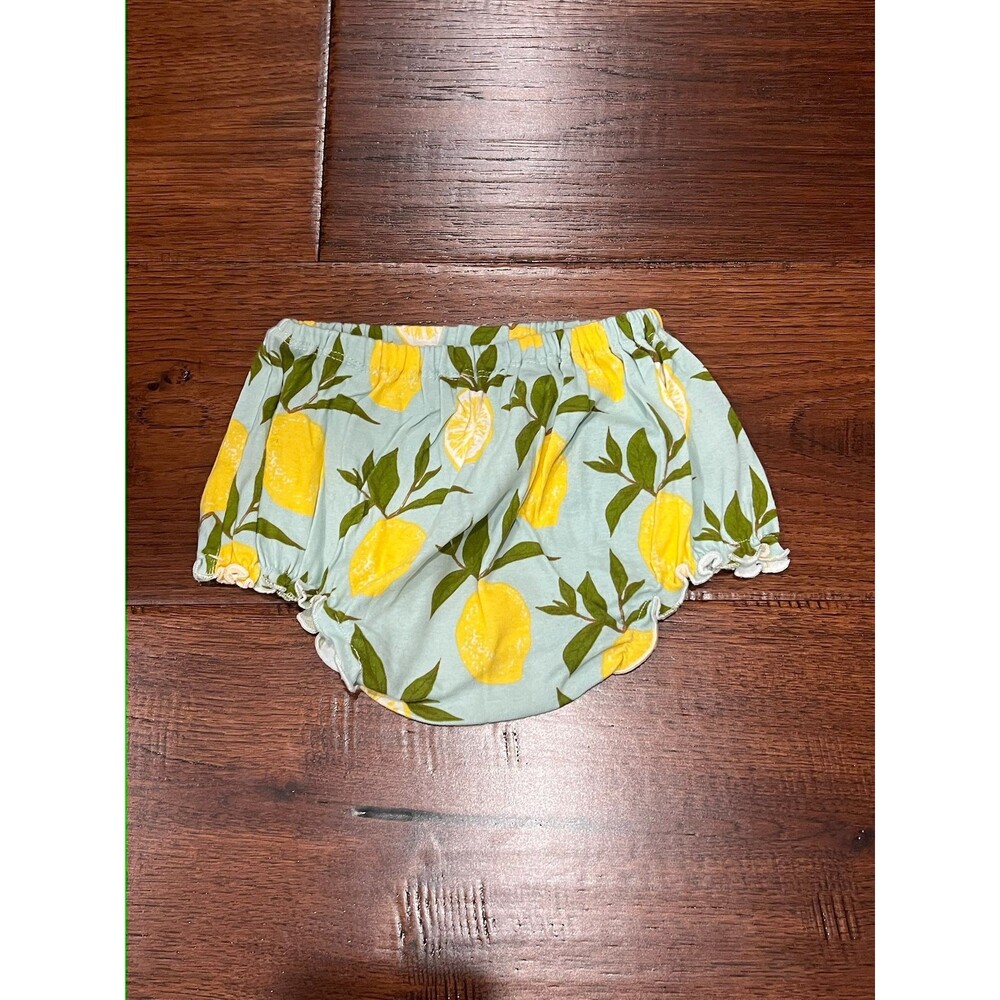 Milkbarn Baby Bloomers Lemon Print 6-12 Months